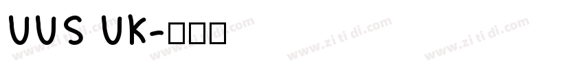 UUS UK字体转换